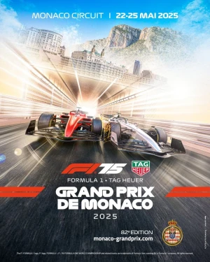  F1 2025 : Grand Prix de Monaco affiche 